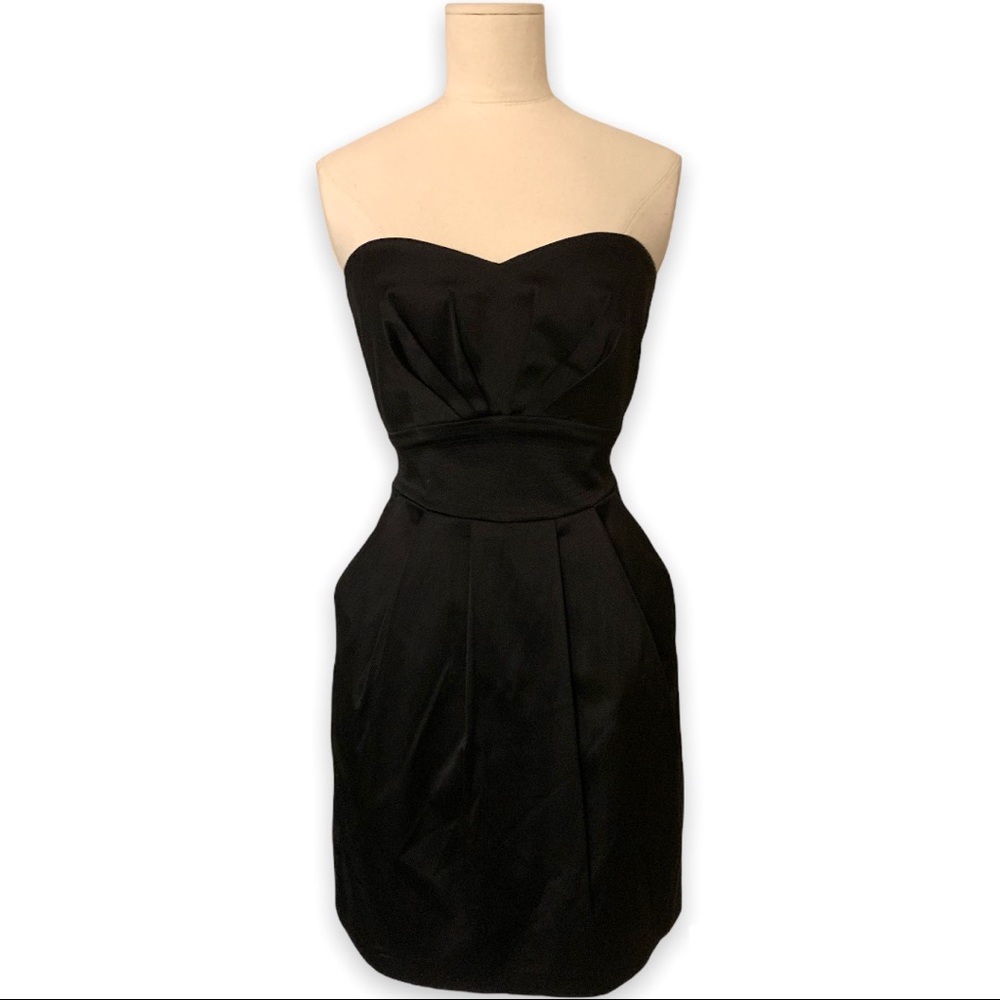 Strapless Little Black Dress